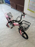 鳳凰兒童自行車兒童折疊自行車6-10歲帶輔助輪鳳凰兒童自行車兒童單車 頂配粉丨一體輪 +折疊+減震 +禮包 16寸【贈輔助輪+側(cè)支撐】 曬單實拍圖