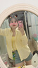 凡毅彩條紋襯衫女2025年新款長袖外套防曬夏季薄款襯衣法式慵懶休閑寬松 韓系條紋襯衣 【檸檬黃】 M 【建議90-110斤】 曬單實(shí)拍圖