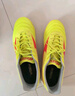 美津濃（MIZUNO）男女專業(yè)防滑AS碎釘足球鞋 MORELIA II PRO AS 45/黃色/珊瑚色/銀色 44 (285mm) 曬單實拍圖