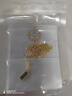 締晶925銀小金條項(xiàng)鏈女士鎖骨鏈輕奢小眾高級(jí)感吊墜生日禮物女生老婆 曬單實(shí)拍圖