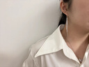 GZBX925純銀流蘇長款耳釘女簡約輕奢網(wǎng)紅耳鉤時(shí)尚大氣養(yǎng)耳洞耳墜耳環(huán) 925銀長款耳鉤 一對 曬單實(shí)拍圖