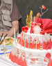 覓今生網(wǎng)紅雙層祝壽生日蛋糕老人全國(guó)同城配送當(dāng)天到新鮮奶油戚風(fēng)蛋糕 曬單實(shí)拍圖