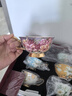 美道「繁花朵朵」骨瓷咖啡杯套裝高檔高顏值下午茶茶具陶瓷杯子禮盒 繁花朵朵-6杯碟-酒紅禮盒 曬單實拍圖