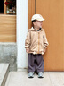 巴帝巴帝秋季新款嬰幼兒男童外套連帽開(kāi)衫運動(dòng)休閑寬松百搭 美食家熊 110 曬單實(shí)拍圖
