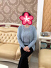 恰凡（QIAFAN）媽媽秋裝短款外套2025新款針織開衫上衣中老年女裝春秋洋氣兩件套 藍色 XL 曬單實拍圖