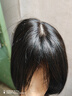 藝美絲短發(fā)假發(fā)夏季女生自然全頭套全真人發(fā)絲高端新款鎖骨發(fā)波波頭 波波頭【遞針分縫】 墨黛黑 短發(fā) 曬單實拍圖