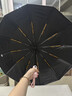 寶葉全自動大號防曬傘晴雨兩用加固傘黑膠防曬加固抗風(fēng)自動太陽傘 144段龍骨-自動抗暴風(fēng)-粉色 曬單實(shí)拍圖