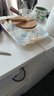 天喜（TIANXI）燕麥杯大容量牛奶杯圓潤加厚早餐杯麥片碗耐熱玻璃水果汁杯 【早餐杯+杯蓋+勺】 450ml 曬單實拍圖
