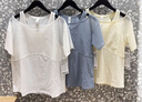 lululemon丨Tank-Top 女士假兩件短袖 T 恤 LW3IF4S 白色 S /6 曬單實(shí)拍圖