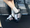 阿迪達(dá)斯 （adidas）定制球鞋禮袋蕾絲浪漫時(shí)尚百搭低幫板鞋男女款黑粉七夕情人節(jié)禮物 黑粉(精品禮袋款) 38.5 曬單實(shí)拍圖