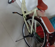 SANGPU通勤自行車成人男女士輕便代步休閑學(xué)生復(fù)古單車上班騎親子出行 頂配/單速-黃【雙層鋁輪】 26寸【155-175cm】 曬單實(shí)拍圖