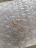 吾皇老金黃金小金珠純金足金999古法手鏈小金珠手串DIY配件散珠投資收藏 約0.09g 曬單實(shí)拍圖