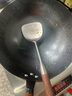 蘇泊爾（SUPOR）鐵鍋精鐵真不銹炒鍋無涂層家用炒菜鍋爆炒鍋錘紋物理防粘明火專用 2-4人使用【多人選擇】 32cm 曬單實拍圖