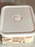無印良品（MUJI） 聚丙烯可作為保存容器使用附氣閥便當(dāng)盒 飯盒 白色 長(zhǎng)方形  325ml 曬單實(shí)拍圖