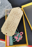 景韻閣掐絲琺瑯《中國(guó)祥瑞》掛件系列 景泰藍(lán)掐絲琺瑯diy材料包車(chē)非遺手工伴手禮 平安錦鯉掛件釉料材料包 全套DIY材料包 曬單實(shí)拍圖