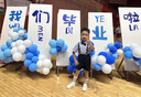 羅蒙男童演出服套裝男孩生日花童幼兒園禮服畢業(yè)服 藏青色 120 曬單實(shí)拍圖