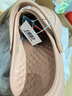 斯凱奇（Skechers）七夕禮物洞洞鞋女士夏季包頭泡泡鞋透氣軟底涼拖鞋休閑鞋111514 曬單實拍圖