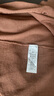 無印良品 MUJI 男式 防紫外線麻混襯衫式開衫外套針織衫硬核防曬 AA0QAA4S 棕色 L （175/100A） 曬單實拍圖