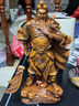 關(guān)公擺件招財(cái)九龍關(guān)公像武財(cái)神爺神像辦公室公司開業(yè)禮品鎮(zhèn)宅供奉 小號財(cái)神關(guān)公木紋色高36 曬單實(shí)拍圖