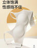 都市麗人女士內(nèi)衣無鋼圈無痕軟支撐綿軟聚攏文胸3D聚攏胸罩3BHA04 曬單實拍圖