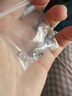 芯奢純925銀耳帽耳釘后塞子彈頭耳堵耳環(huán)防掉扣防滑塞配件不易過(guò)敏 蝴蝶耳堵一對(duì) 曬單實(shí)拍圖