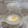 XKJ德國品質(zhì)新款陶瓷平底鍋無涂層不粘鍋煎鍋家用煎餅煎蛋煎牛排鍋 24cm鉆石煎鍋天然陶瓷 健康不粘 曬單實拍圖