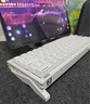 IQUNIX EZ60 EZ63旗艦電競(jìng)磁軸鍵盤鋁合金CNC磁玉軸無(wú)畏契約鋁廠 EZ63 精靈白 【磁玉軸Pro】 曬單實(shí)拍圖