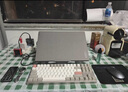 WOB crush80reboot客制化機(jī)械鍵盤(pán)鋁坨坨CNC三模藍(lán)牙有線2.4g無(wú)線電競(jìng)游戲辦公 暖煙銀RGB【陽(yáng)極-雪頂可可軸】雙色鍵帽 曬單實(shí)拍圖