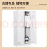 遠(yuǎn)奧鐵皮柜更衣柜員工宿舍柜存包柜帶鎖鞋柜儲物柜二門更衣柜加厚款 曬單實拍圖