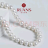 阮仕S925銀淡水珍珠項鏈若夢近圓頸鏈鎖骨鏈送媽媽婆婆送女友珠寶禮物 5.5-6.5mm 43cm 曬單實拍圖