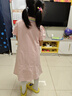 俞兆林（YUZHAOLIN）女童連衣裙女孩夏季兒童短袖Polo裙洋氣中大童淑女裙子 曬單實拍圖