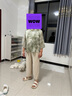 紅豆媽媽裝夏季國風(fēng)襯衫t恤2025新款時(shí)尚寬松中老年女裝上衣褲子套裝 曬單實(shí)拍圖