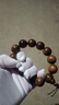 今夕金絲楠木手串四川金絲楠陰沉木1.8文玩把件念佛珠手鏈男女士18mm 曬單實(shí)拍圖