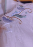 旗鉑漢服女童夏2025新款兒童新中式中國風(fēng)套裝 青黛短袖 不含配飾 120 曬單實(shí)拍圖