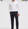 lululemon丨New Venture 男士修身剪裁長袖襯衫 LM3FAZS 條紋白色加熱渲染紫色 M 曬單實(shí)拍圖