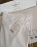京東京造【50S水柔棉】t恤女短袖純棉夏季液氨打底衫上衣白小T 白色M 曬單實拍圖