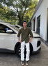 吉普（JEEP）美國正品純棉薄款牛仔褲夏季男士寬松直筒百搭彈力商務(wù)中年長褲子 白色 【官方正品】 33 【推薦體重150-160斤】 曬單實拍圖