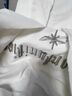 啄木鳥（TUCANO）刺繡短袖t恤男士2025新款夏季薄款涼感簡約棉T恤柔軟休閑半袖上衣 白色 L 【適合105-120斤】 曬單實(shí)拍圖