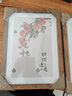 愛墨繪實木相框擺臺掛墻A4畫框空框裝裱字畫照片相框執(zhí)照框證書框柚木色 曬單實拍圖