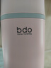 bdo漱口杯刷牙杯牙刷牙膏收納盒可拆旅行旅游情侶牙刷牙具盒粉綠2個(gè) 曬單實(shí)拍圖