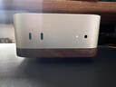 海備思（Hagibis）適用Mac mini M4/M4 Pro支架防塵底座macmini桌面配件散熱托架胡桃木迷你主機(jī)架子 曬單實(shí)拍圖