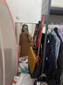 謎底連衣裙短袖女2025夏季新品休閑運動寬松收腰中長裙252ML0686 淡咖啡 S 曬單實拍圖