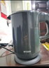 虎牌（TIGER）電熱水壺 雙層防燙 快燒水壺 PCG-G10C 1L電水壺 霧灰 曬單實拍圖