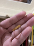 周六福（ZLF）  黃金戒指女款足金5G金女款鏤空戒指有錢花 計(jì)價(jià) 13號 - 2.5g 曬單實(shí)拍圖