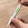 邦佳潔小白鞋修補漆白皮鞋劃痕修復(fù)補皮鞋面破損鞋頭掉漆補色劑白色鞋油 【米白】補漆筆（掉色補色） 曬單實拍圖