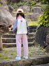 巴拉巴拉兒童長褲男童女童加厚加絨褲子2025秋冬親子百搭束腳休閑褲子潮流 橡皮粉 130 曬單實拍圖