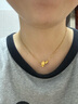 周六福七夕禮物  黃金轉(zhuǎn)運(yùn)珠男女款硬金萌趣招財(cái)貓紅繩 定價(jià) 足金 贏財(cái)貓-1.18g 曬單實(shí)拍圖