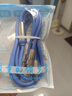 昊微三合一充電線120W快充鋅合金屬接頭機客線適用于華為榮耀蘋果小米vivo安卓OPPO一拖三手機線充套裝 三合一快充【天空藍】適用于蘋果+安卓+type-c 1.2米 曬單實拍圖