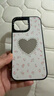 CASETIFY 碎花珍珠系列 適用于iPhone14/15 Pro/Max鏡面Magsafe手機殼 白色碎花【銀鏡黑框（Magsafe）】 iPhone 16 Pro Max 曬單實拍圖