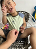 ASK JUNIOR抑菌兒童T恤2025夏季小童遮熱無(wú)袖背心男童體恤上衣 曬單實(shí)拍圖